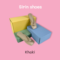 ราคา Sirin shoes รองเท้าผู้หญิง รองเท้าแฟชั่นผู้หญิง รองเท้าแตะส้น2cm แบบหนีบ ดีเทลเพชรวิ้งๆ (14765728849)