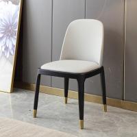 ราคา COD piece delivery solid dining chair home light luxury modern back stool simple hotel apartment (17423666257)
