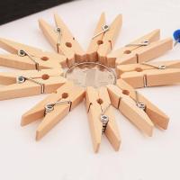 ราคา คลิปไม้สีทึบคลาสสิก50ชิ้นลูกโป่งแฟนซีคลิปภาพถ่าย DIY (17184559812)
