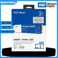 ราคา WD BlueSN570ดิจิตอลตะวันตก M 2 2280 SSD NVMe 250GB 500GB 1TB 2TB (21381618206)