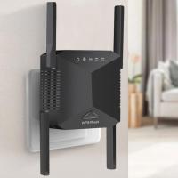 ราคา อุปกรณ์ช่วยขยายช่วงสัญญาณ WiFi ไร้สายภายนอกสี่เสาอากาศระยะไกลวงดนตรีกล่องขยายสัญญาณเพิ่มประสิทธิภาพของสัญญาณสำหรับบ้าน (19505198061)