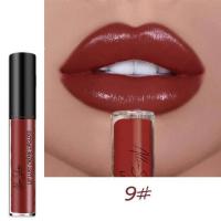 ราคา Nude Creamy Semi Matte Lipgloss Waterproof Long Lasting Moist Lip Gloss Plumper Liquid Lipstick Lips Tattoo Makeup rouge a levre (15186477181)