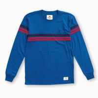 ราคา เสื้อยืดแขนยาวคาดแถบ 3 สี ปักนก L17 เสื้อกันหนาว (2787626191)