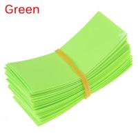 ราคา wucuuk 100pcs 18650 Battery Wrap PVC Heat Shrink tubing ล้างแบตเตอรี่ Film TAPE COVER (18535153173)