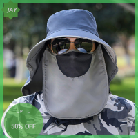 ราคา Lowest price Jay หมวกชาวประมงหมวกตกปลากันแดดสำหรับผู้ชายหมวกตกปลากันแดดปรับสายได้แห้งเร็ว (21188379883)