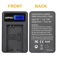 ราคา Aopuly ที่ชาร์จ USB LCD LP E12 E12 E12 1 pcslp สำหรับ EOS M kamera Canon EOSM 100D SL1 X7จุ๊บ EOSM M2 100D M10 EOSM EOSM2 (21170289824)
