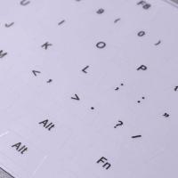 ราคา Side Engraved Sticker For Mechanical Keyboard Clear ABS Keycaps English Side Lettering Protective film Transparent ABS Keycaps (20333964967)