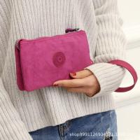 ราคา กระเป๋าคลัทช์กระเป๋า Kipling สำหรับผู้หญิง Dompet Koin กระเป๋าคล้องแขน3ชั้นของ Kaibao (19754810262)