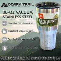 ราคา แก้วเก็บอุณหภูมิ ร้อน เย็น Ozark trail 30oz tumbler (19663393424)