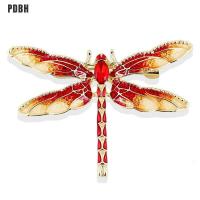 ราคา PDBH แฟชั่น Store เสน่ห์ Rhinestone เคลือบแมลงปอสัตว์เข็มกลัด Pin ผู้หญิงของขวัญเครื่องประดับ (13333710000)