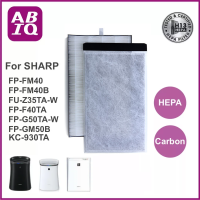 ราคา ABIQ แผ่นกรองอากาศ HEPA H13 Filter รุ่น FZ Y30SFTA FZ F40SFE และกรองคาร์บอน สำหรับ เครื่องฟอกอากาศ Sharp รุ่น FP FM40 FM40B FU Z35TA FP F40TA FP G50TA KC 930TA (19066125734)