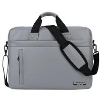 ราคา Laptop Bag 13 3 14 15 6 17 Inch Leather Notebook Bag for Macbook Air Pro 13 15 Computer Shoulder Crossbody Handbag Briefcase Bag (10214986030)