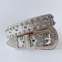 ราคา เข็มขัดพลอยเทียมสไตล์พังก์คาวบอยคาวบอยและคาวบอยประดับคริสตัลแบบตะวันตกเข็มขัด Y2K ติดปุ่มแบบกอธิคผู้ชายผู้หญิงสำหรับกางเกงยีนส์ (21357462752)
