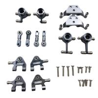 ราคา Metal Upgraded Parts Steering Cup Swing Arm Shock Absorber Plate Set for Wltoys P929 P939 K969 K979 K989 K999 1 28 RC Car (19805602746)
