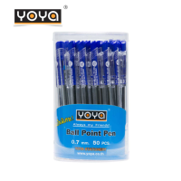 ราคา ปากกาลูกลื่น YOYA รุ่น 1026 สีน้ำเงิน บรรจุ 50 ด้าม Yoya Pen 1026 0 7 mm (3845450196)