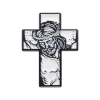 ราคา เข็มกลัดชุดวันฮาโลวีนสุดเท่ลายการ์ตูนพระเยซูทรงครอสเข็มกลัดแฟชั่นติดปกเสื้อกระเป๋าตราสัญลักษณ์ของขวัญสำหรับเพื่อน (20611342349)