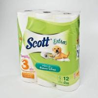 ราคา ส่งด่วน สก๊อตต์ เอ็กซ์ตร้า กระดาษชำระ ซุปเปอร์จัมโบ้ ยาว 3 เท่า x 12 ม้วน Scott Extra Super Jumbo Toilet Tissue x 12 Rolls สินค้าราคาถูก พร้อมเก็บเงินปลายทาง (14262982835)