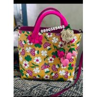 ราคา หูกระเป๋าถักกุชชี่คิดส์สีชมพูบานเย็น (9610821199)