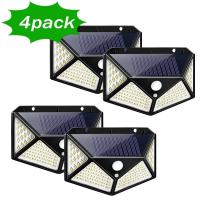 ราคา โคมไฟพลังงานแสงอาทิตย์ LED 100ดวงสำหรับกลางแจ้งเซ็นเซอร์ตรวจจับการเคลื่อนไหวกันน้ำไฟถนนพลังงานแสงอาทิตย์สำหรับตกแต่งสวน (21359385031)