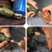 ราคา ชุดสว่านขนาดเล็ก เครื่องบดแกะสลักเจาะขัด Mini Electric Grinder drilling Machine Sharpening Engraving Polishing tools Drill Accessoriesชุดเครื่องเจียรไฟฟ้าขนาดเล็กเหมาะส (20623118972)