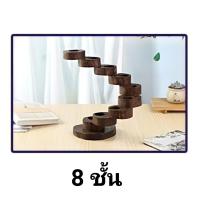 ราคา ส่งฟรี เชิงเทียนแบบชั้นเทียนหมุนได้ เชิงเทียน เชิงเทียนขี้ผึ้งไฟประดับ เชิงเทียนไม้ วินเทจโรแมนติก ตกแต่งบ้าน monster box (12343924700)