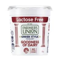 ราคา Farmers Union Greek Style Yogurt Lactose Free 500g Frozen Fresh Shipping (21172689441)