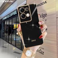ราคา NORVIK เคสใส่โทรศัพท์นิ่มชุบหรูหราใหม่สำหรับกล้องเลนส์8 Pro 5G OPPO Reno เคสมือถือสีแมทกันกระแทกรวมทุกอย่าง N1 D3ฝาหลัง (21054217594)