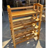 ราคา ชั้นวางรองเท้า ชั้นวางของอเนกประสงค์ ไม้สักทองแท้ 100 รุ่น 4 ชั้น (16913212665)