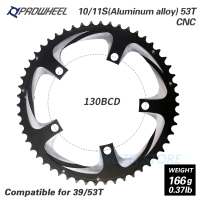 ราคา Prowheel 130 BCD Chainring เบาจักรยานถนน Chainwheel 39ครั้ง53ครั้งความเร็วคู่จักรยาน Chainwheel 10 11วินาที130BCD มงกุฎ (16246953134)