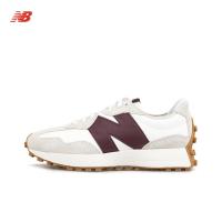 ราคา New Balance 327 Moonbeam คลาสสิกสีขาวไวน์แดง 36 45 NBรองเท้ากีฬาชายและหญิง (21268894832)