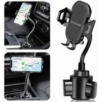 ราคา NeotrixQI Cup Phone Holder for Car Flexible Gooseneck Cup Holder Phone Mount Universal Adjustable Cupholder Compatible with iPhone 11 Pro XS Max XR X 8 7 6s 6 5s Samsung Galaxy S10 Plus S9 S8 S7 S6 No