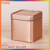 ราคา กล่องบรรจุภัณฑ์ชาชาเขียวสีดำปิดผนึก Cyang ชาดอกไม้กระป๋องลูกอมสี่เหลี่ยมกระป๋อง (20525485372)