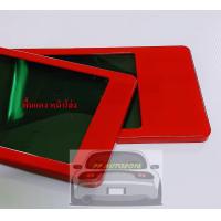 ราคา กรอบป้ายทะเบียนรถยนต์ กรอบป้ายกันน้ำ พื้นสีแดงล้วน red ไม่มีเส้นกั้น มี3ขนาดไห้เลือก สั้นสั้น สั้นยาวและยาวยาว จำนวน2ชิ้นหน้าท้ายรถ (3917684204)