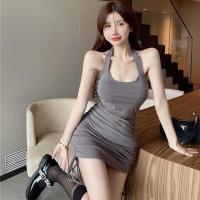 ราคา ชุดเดรสลุคสาวแซ่บ เดรสกระโปรงสั้นงานเปิดหลัง ชุดเดรส กระโปรงสั้นเหนือเข่า เรียบหรูเซ็กซี่นิดๆ (16320654410)