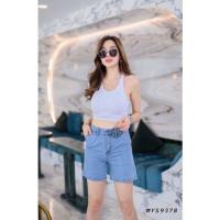 ราคา ขาสั้นผ้ายีนส์ด้านแนววินเทจพร้อมส่ง (15318591792)