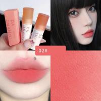 ราคา ผ้าลื่นเรียบเนียนลิปกลอสลิปโคลน1ชิ้นเครื่องสำอาง Maquillage แต่งหน้าลิปสติกเหลวสีชมพูพีชเพิ่มความชุ่มชื้นคงทนเซ็กซี่ลิปทินท์ (21243273546)