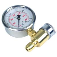 ราคา Spot parcel post Hot Sale 38 Inch Quick Plug Shockproof and Pressure Resistant 5000PSI Pressure Gauge for High Pressure Washer (19456141706)