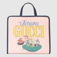 ราคา Gucci gg กระเป๋า CHILDRENS PRINTED TOTE BAG (21227431890)