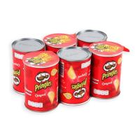 ราคา พริงเกิลส์ มันฝรั่งทอดกรอบ รสดั้งเดิม 42 กรัม แพ็ค 6 กระป๋อง รหัส 200282 (19047815537)