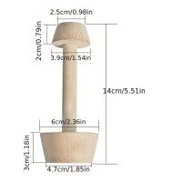 ราคา แม่พิมพ์ไม้ทำทาร์ตไข่ทำจากไม้พายแม่พิมพ์สองหัวทาร์ตไข่พายแม่พิมพ์ไม้สีทาร์ตไข่อุปกรณ์ทำครัวกลิ้ง (21357484341)