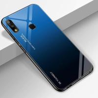 ราคา GOOGLEHITECH Case For เสำหรับ Vivo V9 Vivo V15 VIVO V11i หรูหราสมาร์ทแฟชั่นไล่โทนสีกรณีโทรศัพท์สำหรับซิลิโคนกรอบป้องกันการกระแทกหลักฐาน TPU สองชั้นเงาปกเดิมโทรศัพท์กลับ coque ปก ฮาร์ดกระจกนิรภัยกรณีสำ