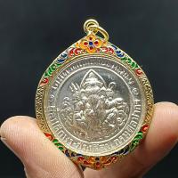 ราคา จี้พระพิฆเนศกรมศิลปากร รุ่นวาระฉลองราชสมบัติครบ 60 ปี ด้านหลัง 12 ราศี เลี่ยมกรอบทองลงยาสุโขทัยสวยงามB (18621154647)