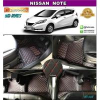 ราคา พรมปูพื้นรถยนต์6D NISSAN NOTE สีดำด้ายแดง เต็มคัน 3ชิ้น (674898006)