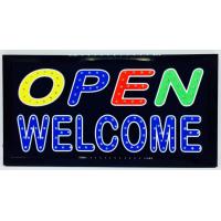 ราคา ป้ายไฟ LED OPEN WELCOME ป้ายหน้าร้าน ร้านกาแฟ ร้านไอติม ร้านขนม ร้านก๋วยเตี๋ยว ร้านเสริมสวย ร้านเกมส์ ร้านขายของชำ ใต้ หอพัก คอนโด (354447098)
