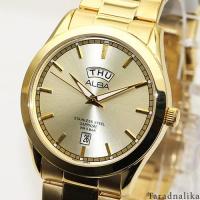 ราคา นาฬิกา ALBA Classic sapphire gent AV3196X1 เรือนทอง (19568478677)