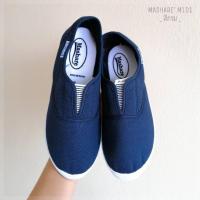 ราคา MASHARE มาร์แชร์ รองเท้าผ้าใบแบบสวม ยางยืดตรงกลาง สีขาว สีดำ สีกรม รุ่น M 101 (19963124922)