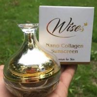ราคา กันแดด ไวส์ Wise Nano collagen SPF50PA ไวซ์ กันแดดนาโนคอลลาเจน กันแดดวิส 1ชิ้น (21135620447)