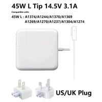 ราคา อะแดปเตอร์แปลงไฟ45W สายชาร์จ AC หัว L t สำหรับ Macbook Air ขนาด11 13นิ้ว A1374 A1244 A1370 A1369 A1269 A1270 A1237 A1304 A1274 A1466 A1465 A1435 A1436พร้อมสหราชอาณาจักรปลั๊ก Us (20874060407)