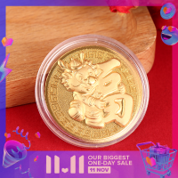 ราคา LANG ของขวัญปีใหม่2024เหรียญที่ระลึกจักรราศีมังกรทองฟอยล์ของที่ระลึกของสะสมของขวัญปีใหม่ของตกแต่งบ้าน (20803212510)