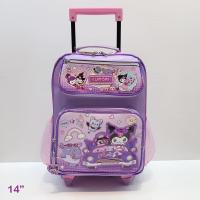ราคา กระเป๋าเป้ล้อลากนักเรียน 14 นิ้ว ลายยูนิคอร์น ลายคิตตี้ ลายมายเมโลดี้ กระเป๋านักเรียนTrolley Bag 14 สินค้าขายดี (21310688884)